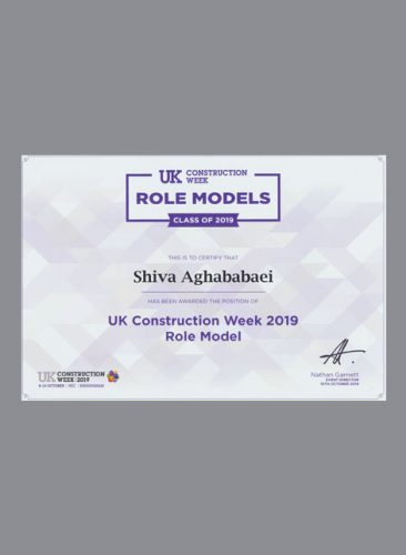UK Construction Role Model 2019